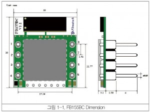 FB155BC Dimension