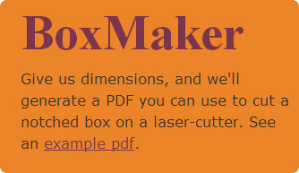 boxmaker 디바이스마트 아크릴 레이저 절단 가공 서비스 - 1